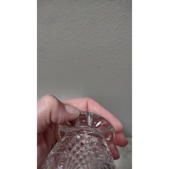 Diamante mismatched 160 cc footed pedestal handled glass stein mug set of 6 - Picture 9 of 9